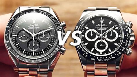 rolex gmt master vs omega speedmaster|rolex daytona vs omega review.